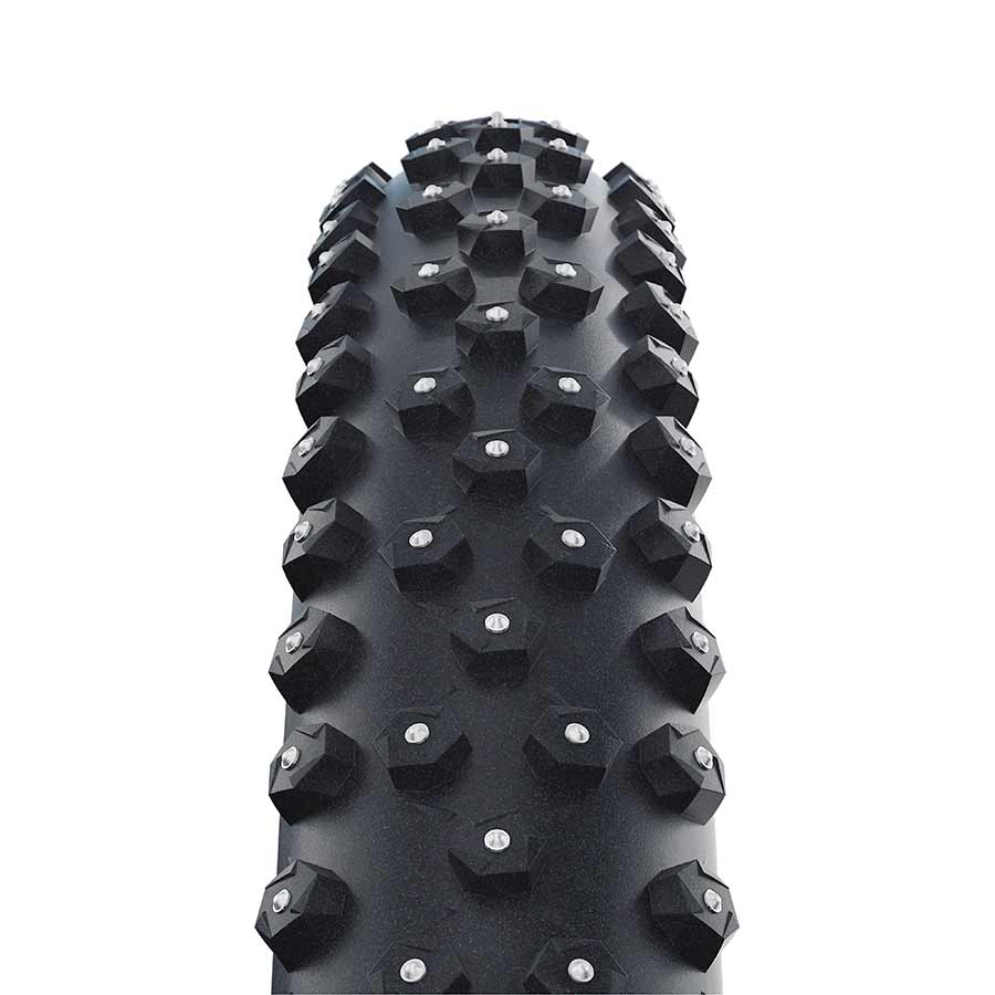 Schwalbe Ice Spiker Pro Tire 26''x2.10 Wire Clincher Winter LiteSkin RaceGuard 67TPI Black