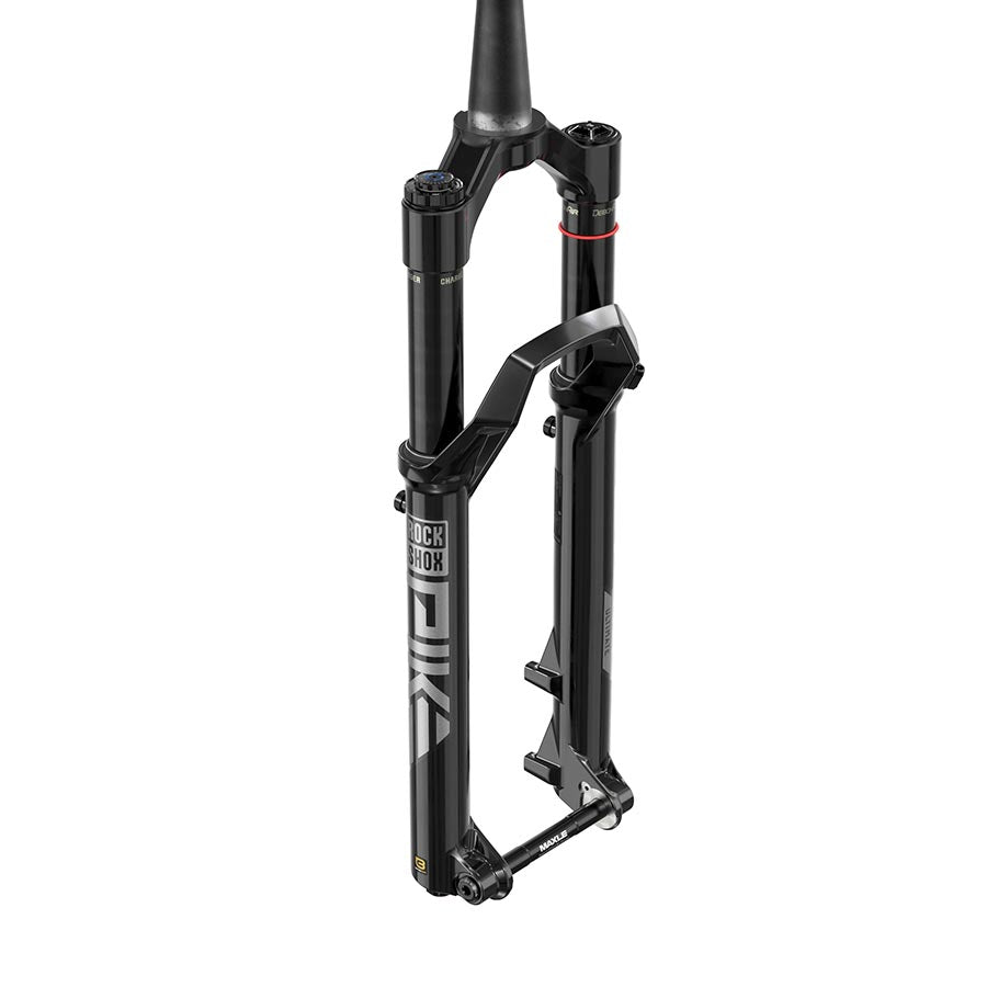 RockShox Pike Ultimate C2 Suspension Fork 27.5'' DebonAir+ W/ButterCups 120mm 1-1/8''-1.5'' 15x110mm TA Rake: 44mm Black