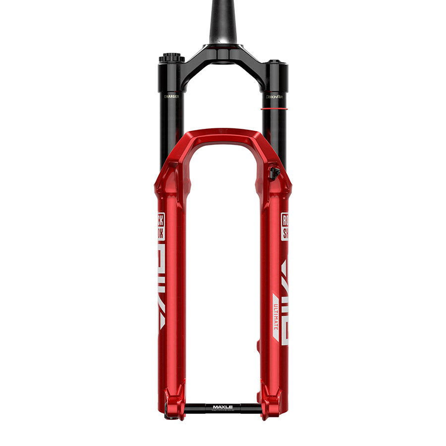 RockShox Pike Ultimate C2 Suspension Fork 27.5'' DebonAir+ W/ButterCups 130mm 1-1/8''-1.5'' 15x110mm TA Rake: 44mm Red