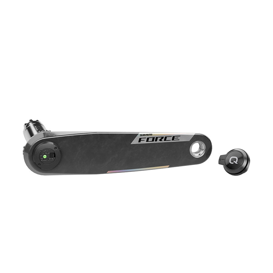 SRAM Force E1 PM Left Arm with Power Meter Spindle Speed: 12/13 Spindle: 28.99mm DUB 165mm Black Road