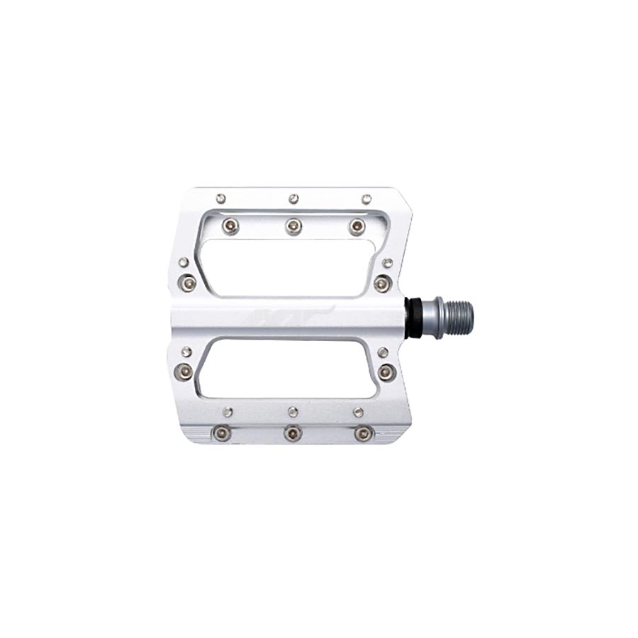 HT Components AN14A Nano Platform Pedals Body: Aluminum Spindle: Cr-Mo 9/16'' Silver