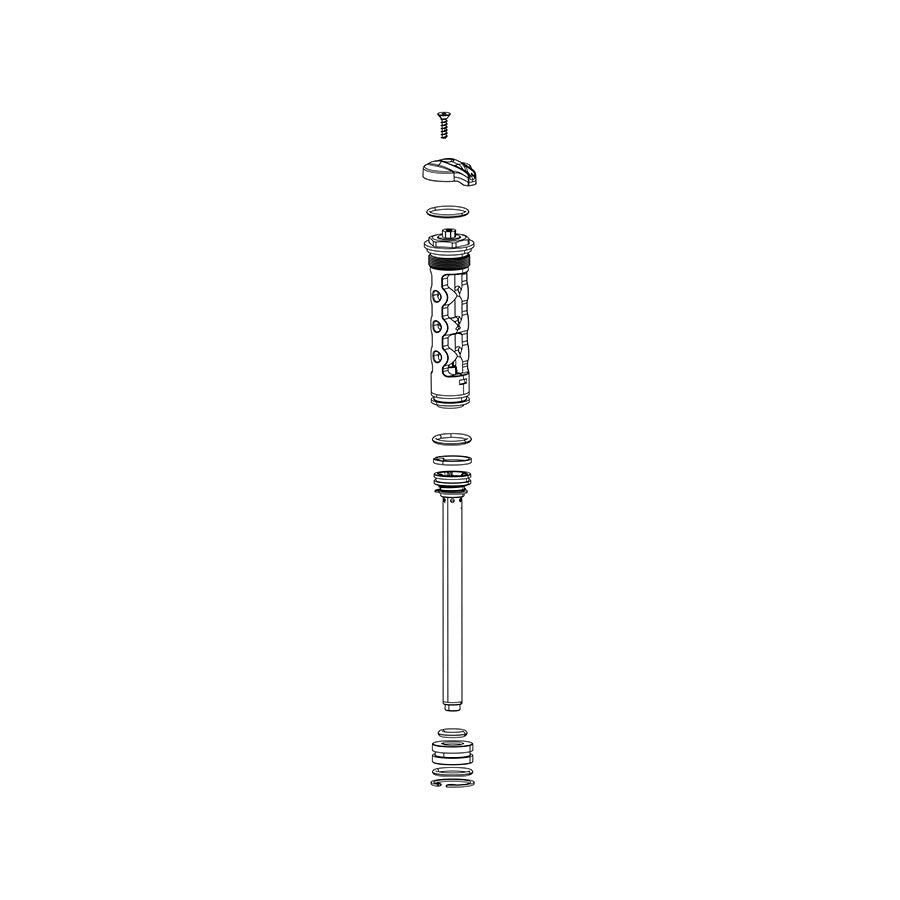 RockShox Damper for 30 Gold/Judy Gold Crown RL 26 - 30 Gold A1+ /Judy Gold A3+ (Non-Boost) 11.4018.104.030