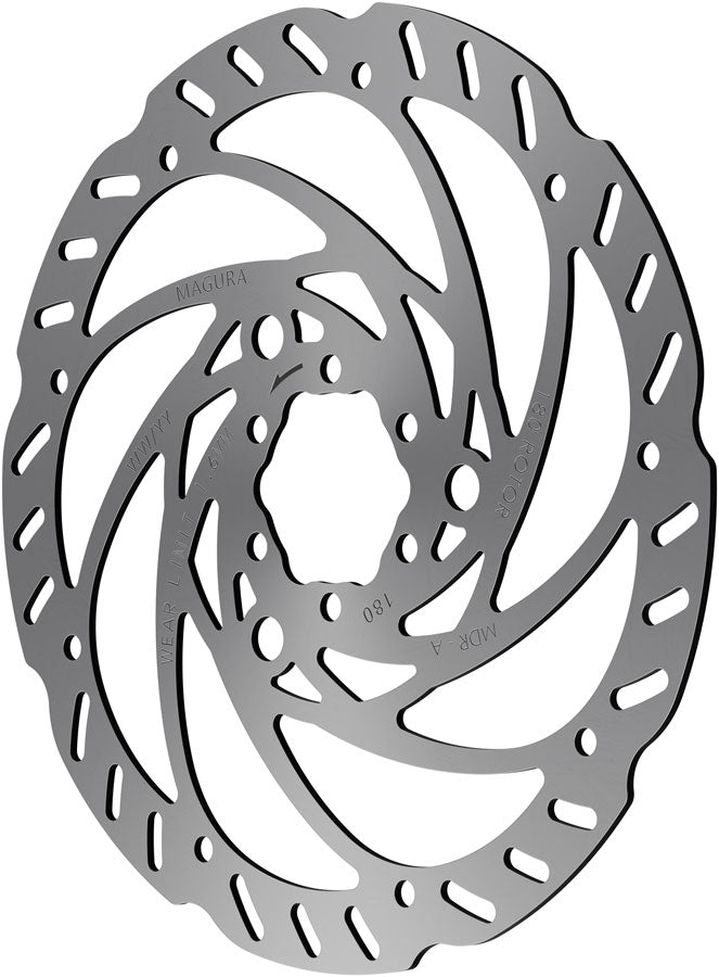 Magura MDR-A Disc Brake Rotor - 180mm 6-Bolt Only compatible MT A2 Brakes