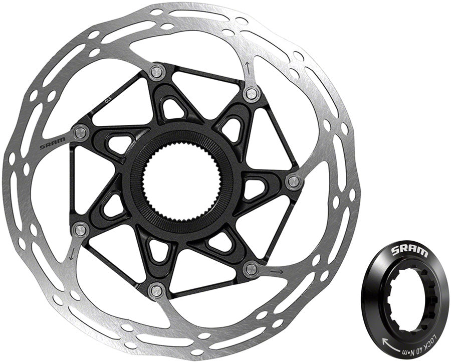 SRAM CenterLine X Disc Brake Rotor - 160mm Center Lock 1.85mm Includes Internal Tooled Lockring