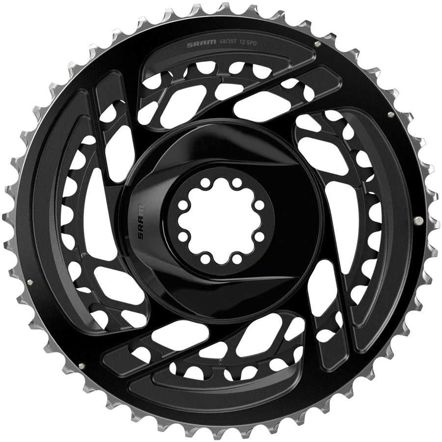 【超美品】SRAM FORCE 48/35T 12SPD チェーンリング SRAM Force 2x Chainring Kit - 48/35t 2x12-Speed 8-Bolt Direct