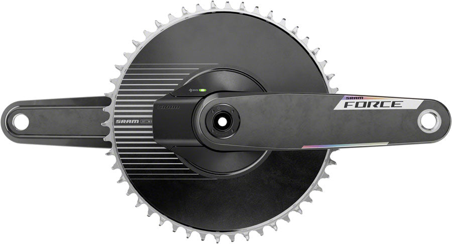 SRAM Force 1 AXS Power Meter Crankset - 172.5mm 12-Speed 50t Aero PM Chainring 8-Bolt Direct Mount DUB Spindle Carbon E1