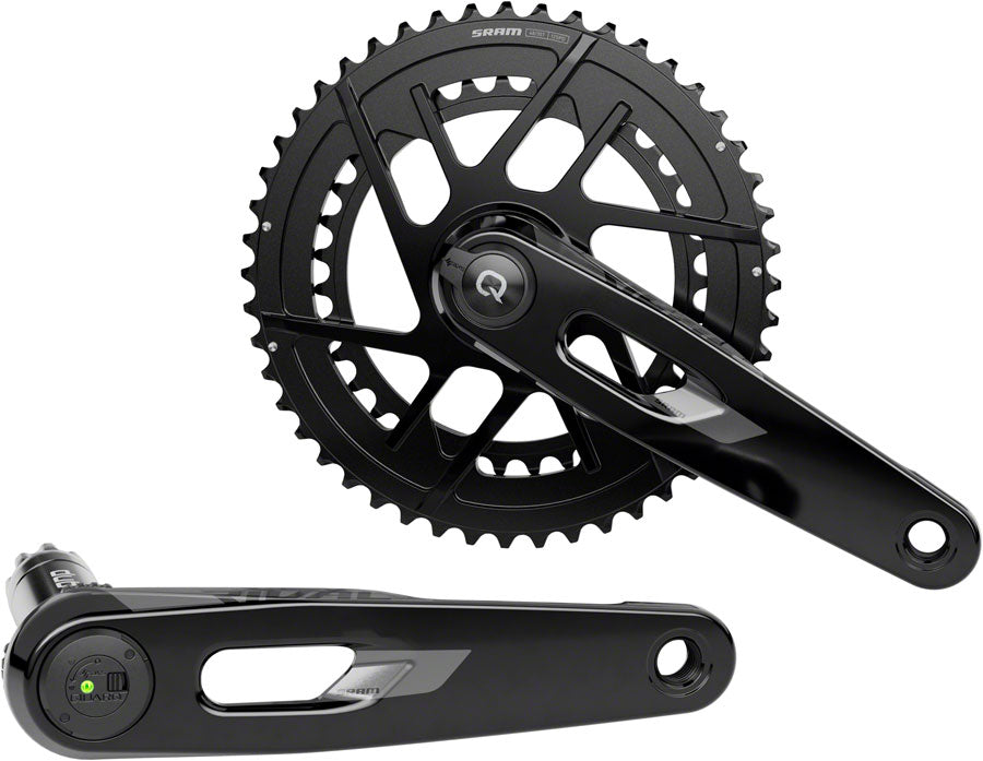 SRAM Rival AXS Power Meter Crankset - 175mm 12-Speed 48/35t 8-Bolt Direct Mount DUB PM Spindle BLK E1