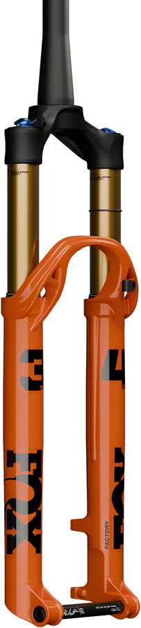 FOX 34 SL Factory Suspension Fork - 29" 120 mm 15 x 110 mm Kabolt SL 44mm Offset GRIP SL Damper Push-Lock  Shiny Orange