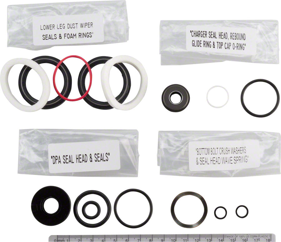 RockShox Fork Service Kit - 200 Hour/1 Year Lyrik/Pike 29+ Dual Position Air A1 2017