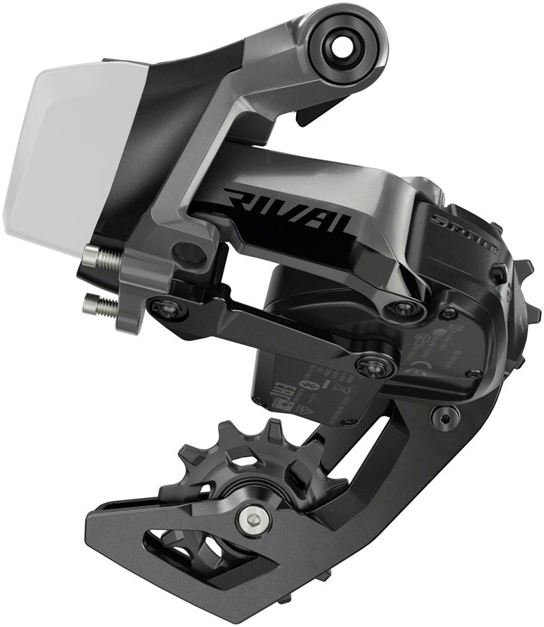 SRAM Rival eTap AXS Rear Derailleur - 12-Speed Medium Cage Battery Sold Separately BLK D1