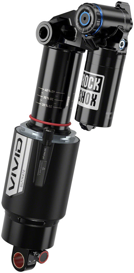 RockShox Vivid Ultimate RC2T Rear Shock - 205 x 60 mm Vivid Air 2 Tokens Reb25/Comp34 L/O2 Trun/Std  C1 SC Enduro 2020+