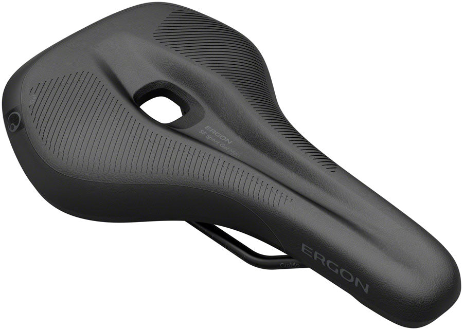 Ergon SF Sport Gel Saddle - Chromoly Black Men's Small/Medium