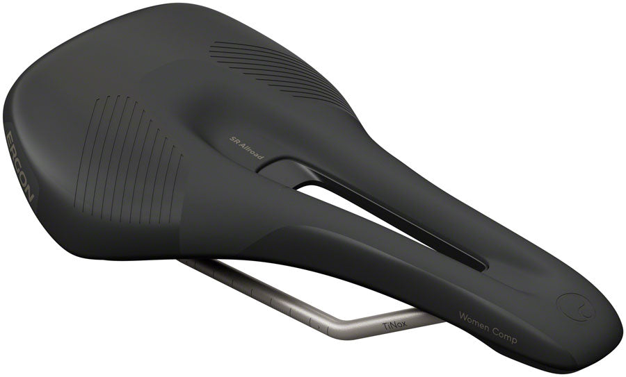Ergon SR Allroad Comp Saddle - TiNox XP Black Women's Medium/Large