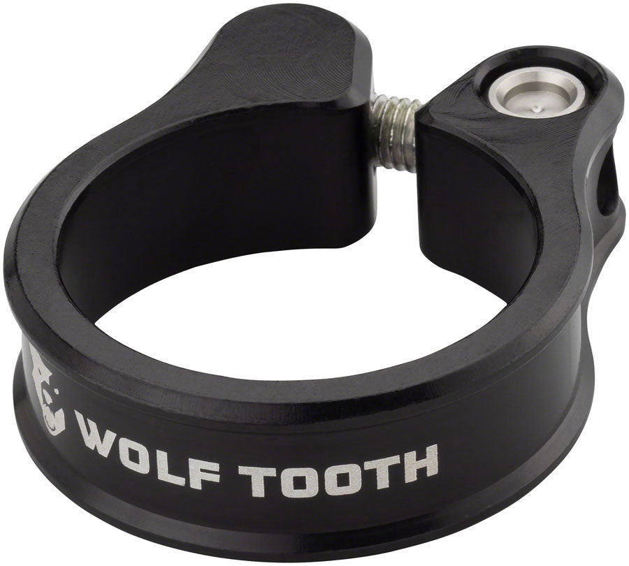 Wolf Tooth Seatpost Clamp - 36.4mm Bolt-On Black
