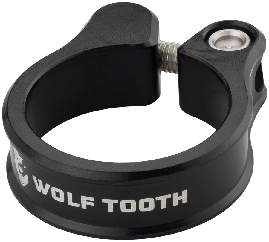 Wolf Tooth Seatpost Clamp - 39.7mm Bolt-On Black