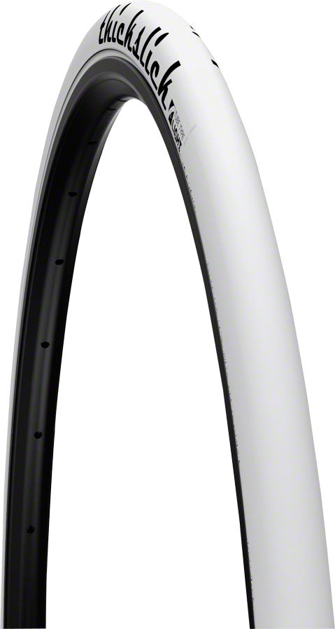 WTB ThickSlick Tire - 700 x 25 Clincher Wire White Comp