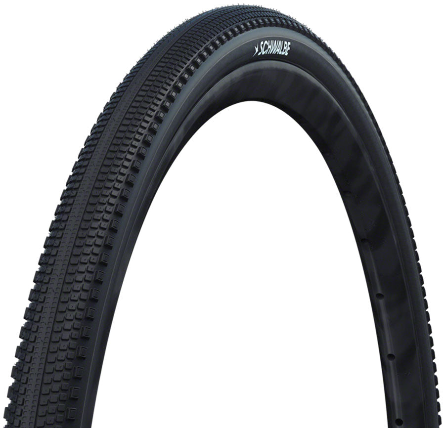 Schwalbe G-One Comp Tire - 700 x 45 Clincher Wire BLK Active Line K-Guard Green