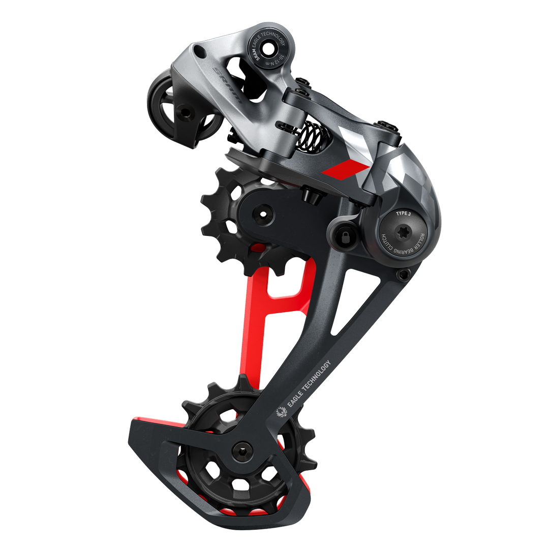 Rear Derailleur X01 Eagle 12 speed Red Max 52T