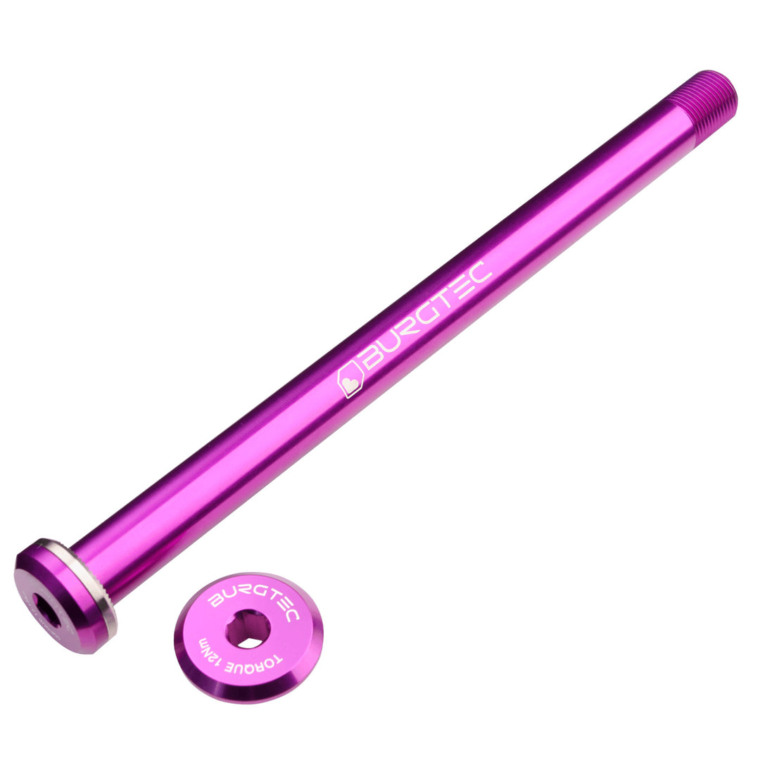 Burgtec Santa Cruz Rear Axle 12x168.5mm Purple Rain