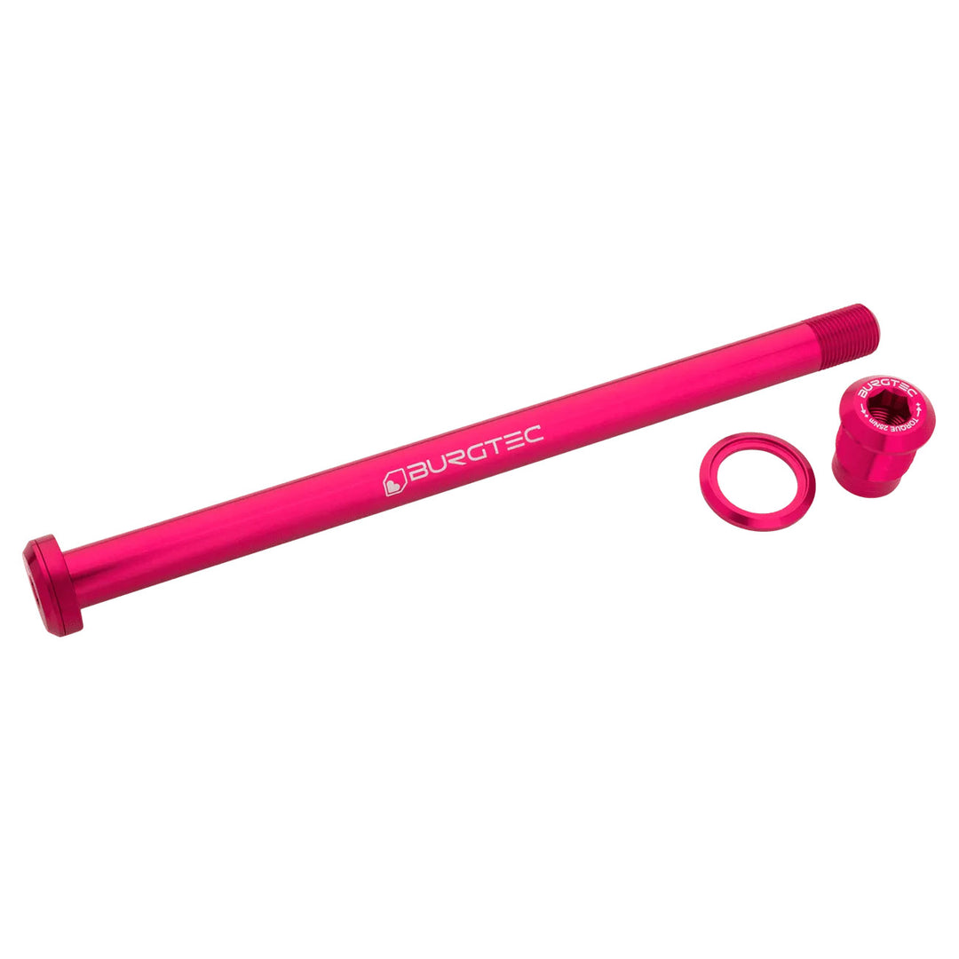 Burgtec Pivot 185.3mm UDH Rear Axle Toxic Barbie Pink