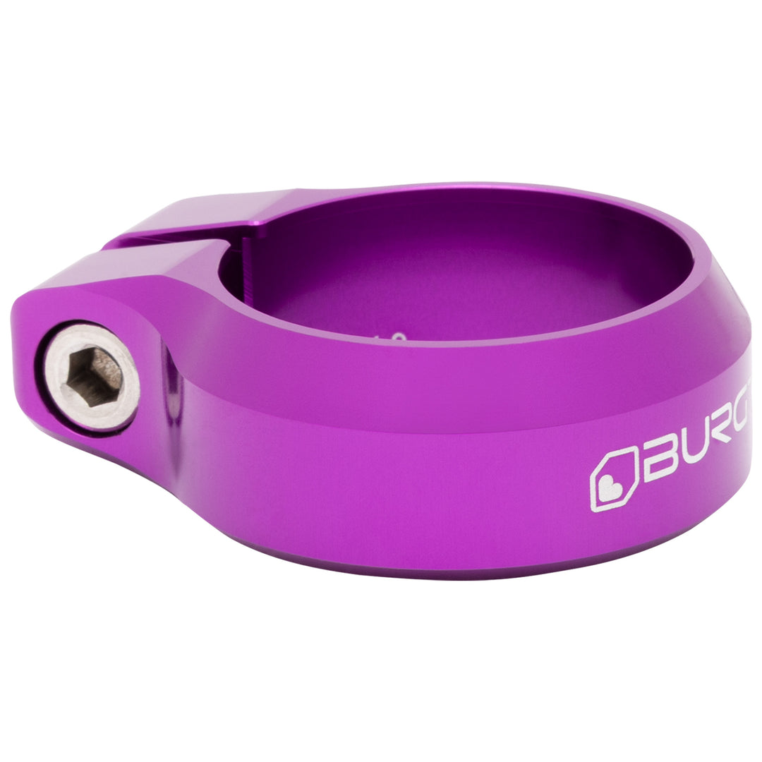 Burgtec Seat Clamp 34.9mm Purple Rain