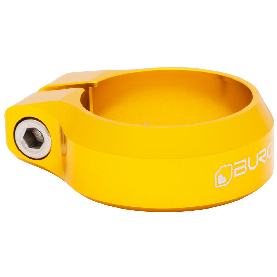 Burgtec Seat Clamp 34.9mm Burgtec Bullion Gold