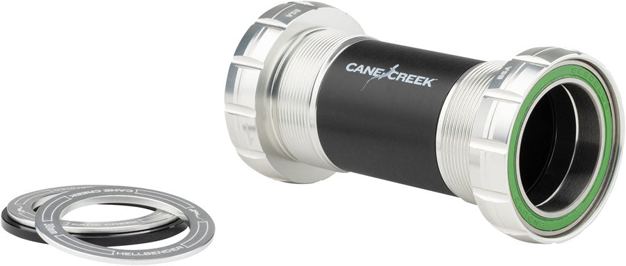 Cane Creek Hellbender 70 Bottom Bracket - English For DUB Spindle Silver