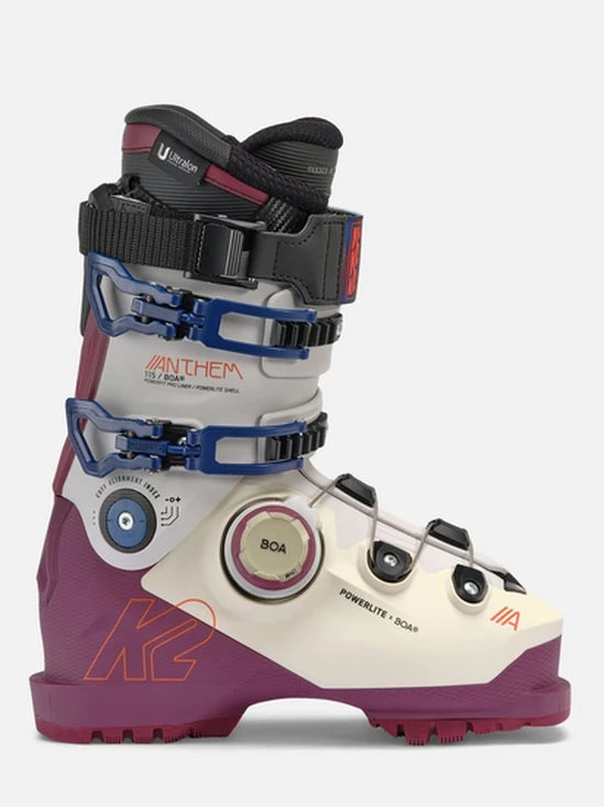 k2 anthem womens ski boots Women's 85 BOA 2027 When short approaches are common and downhill performance is non K2 ANTHEM 105 BOA Women's