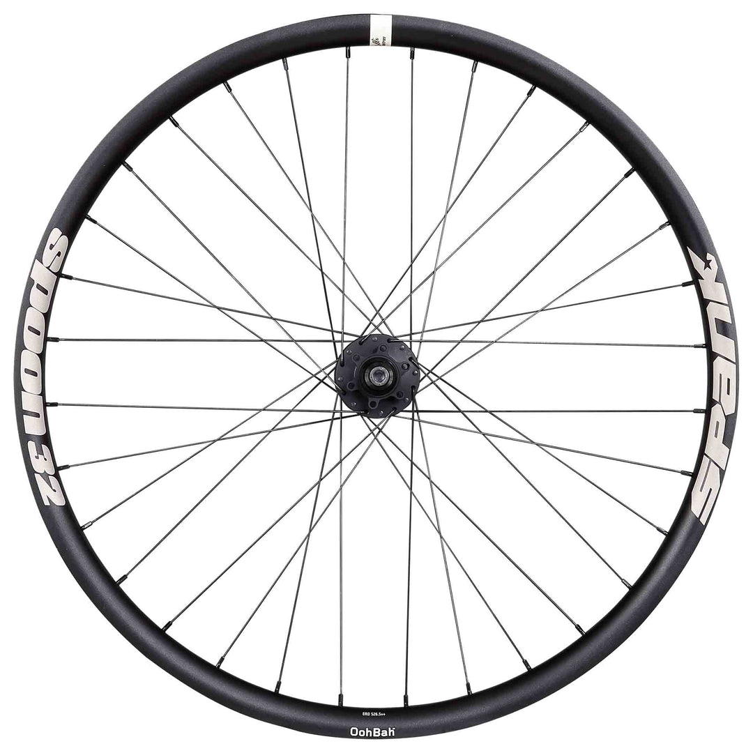 Spank Spoon 32 26" Rear Wheel 135mm BO 32h - Black