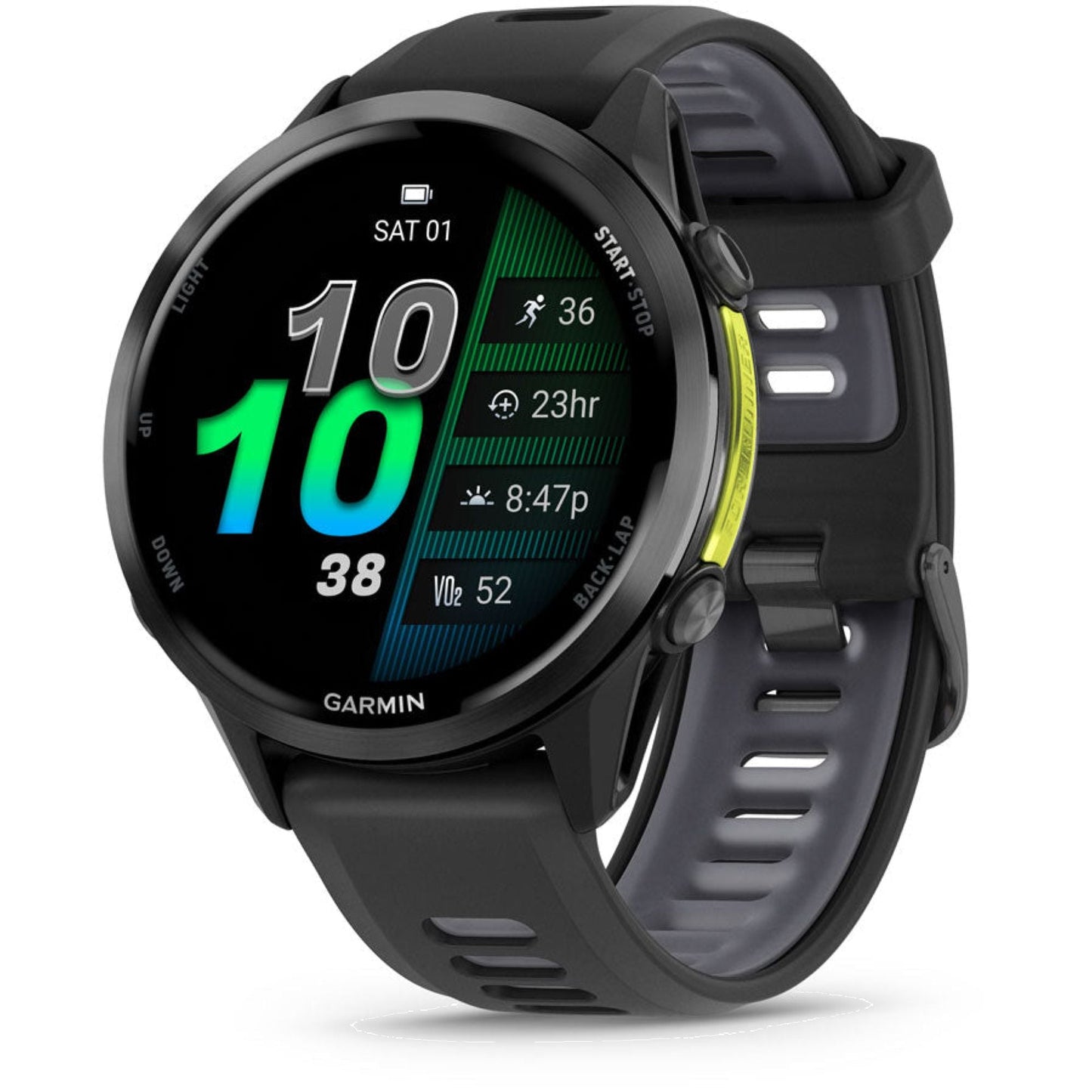 Garmin Forerunner 970 SmartWatch - Black/Amp Yellow