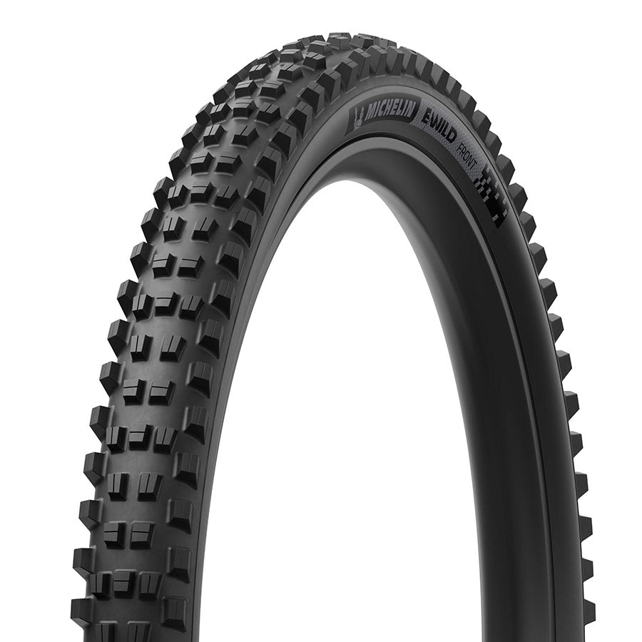 Michelin E-WILD RACING LINE Front Mountain Tire 29"x2.40 Folding Tubeless Ready MAGI-X 4x55 Black