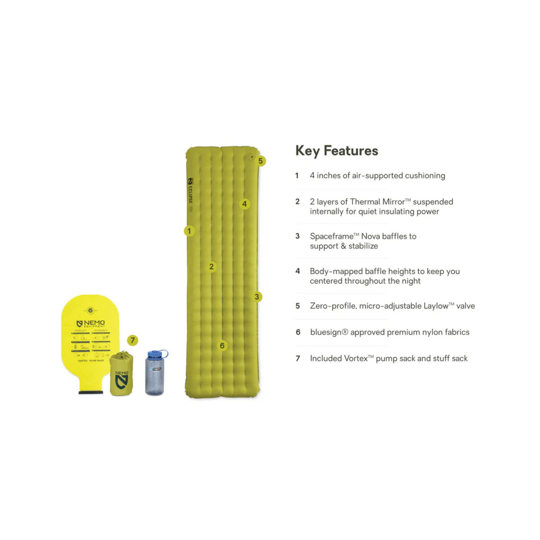 Nemo Eclipse All-Season Lightweight Insulated Sleeping Pad