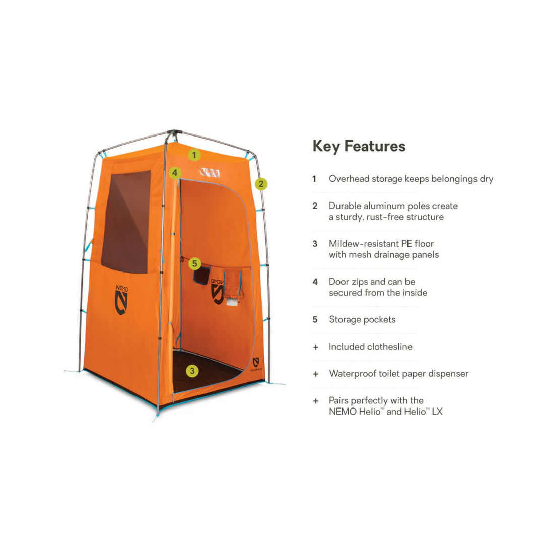 Nemo Heliopolis Privacy Shelter & Shower Tent