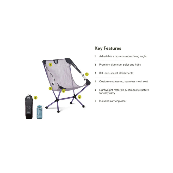 Nemo Moonlite Reclining Camp Chair