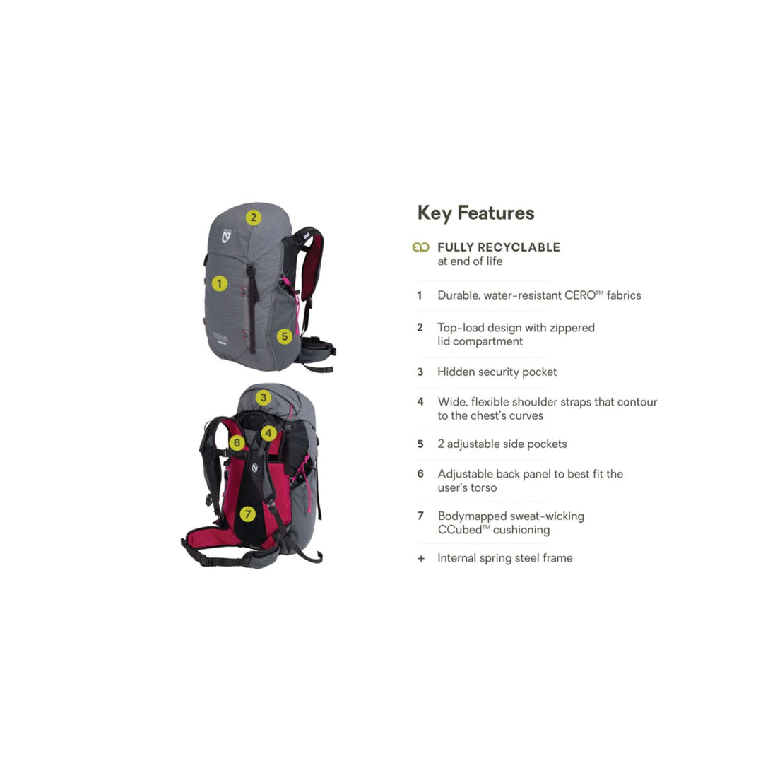 Nemo Resolve Women's 35L Endless Promise Technical Overnight Backpack