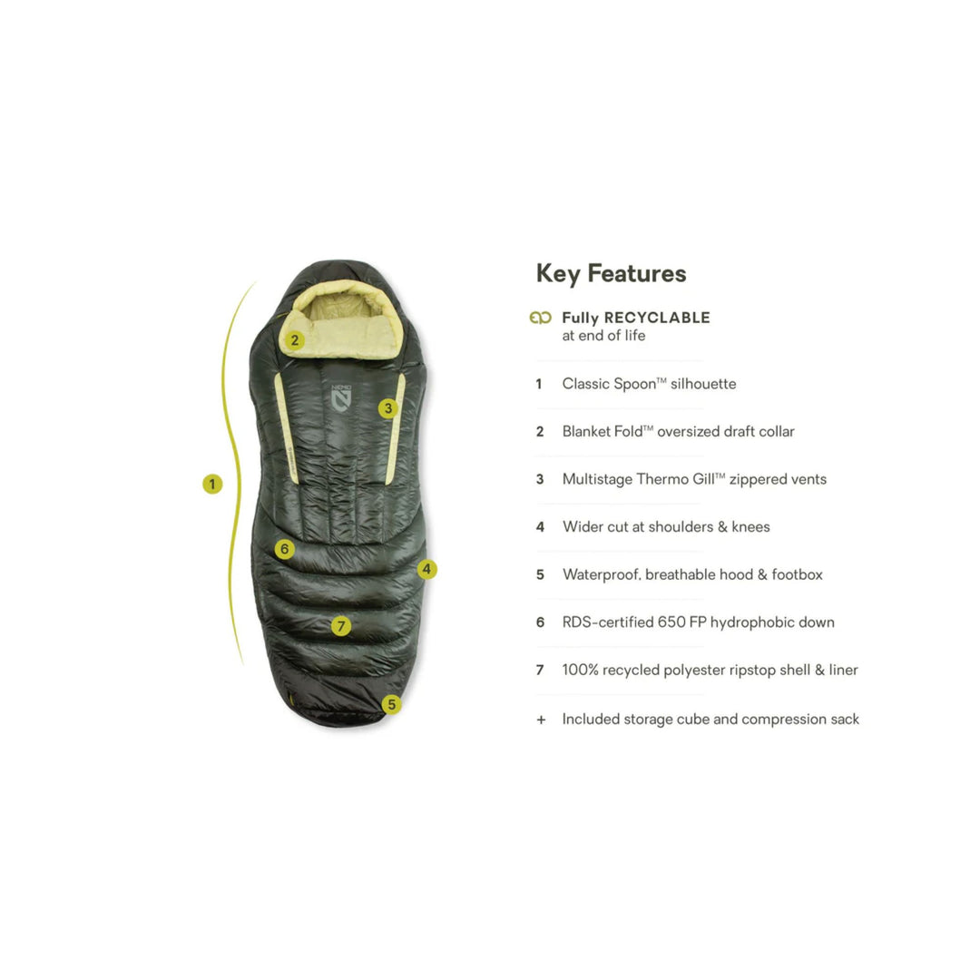 Nemo Women's Disco Endless Promise 15° Down Sleeping Bag