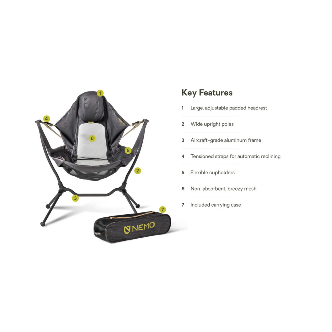 Nemo Stargaze Reclining Camp Chair