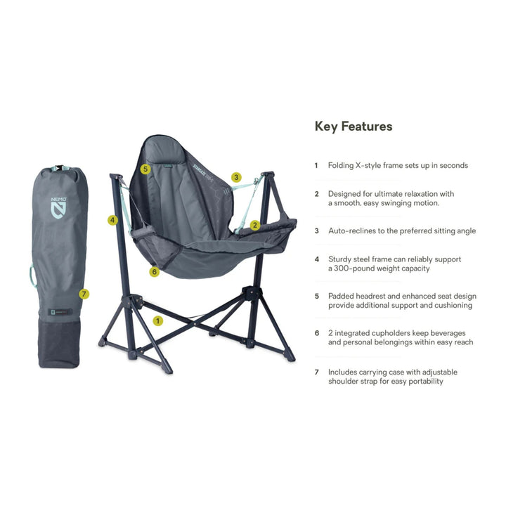 Nemo Stargaze EVO-X Folding Reclining Camp Chair