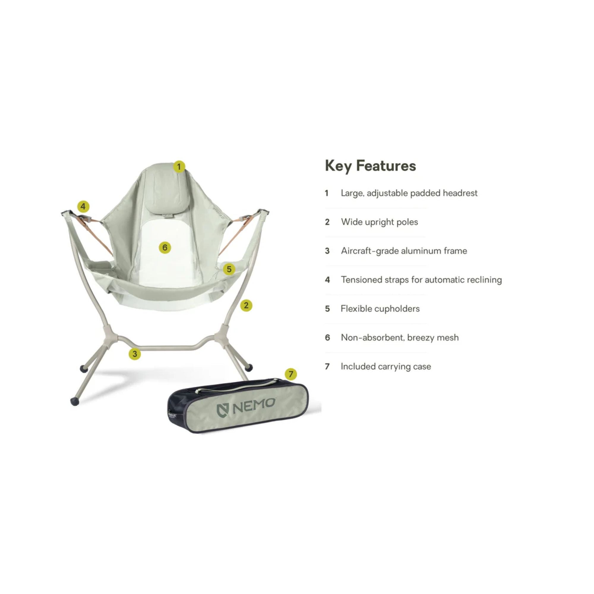 Stargaze Reclining Camp Chair | Nemo | Spokex – SX Collective