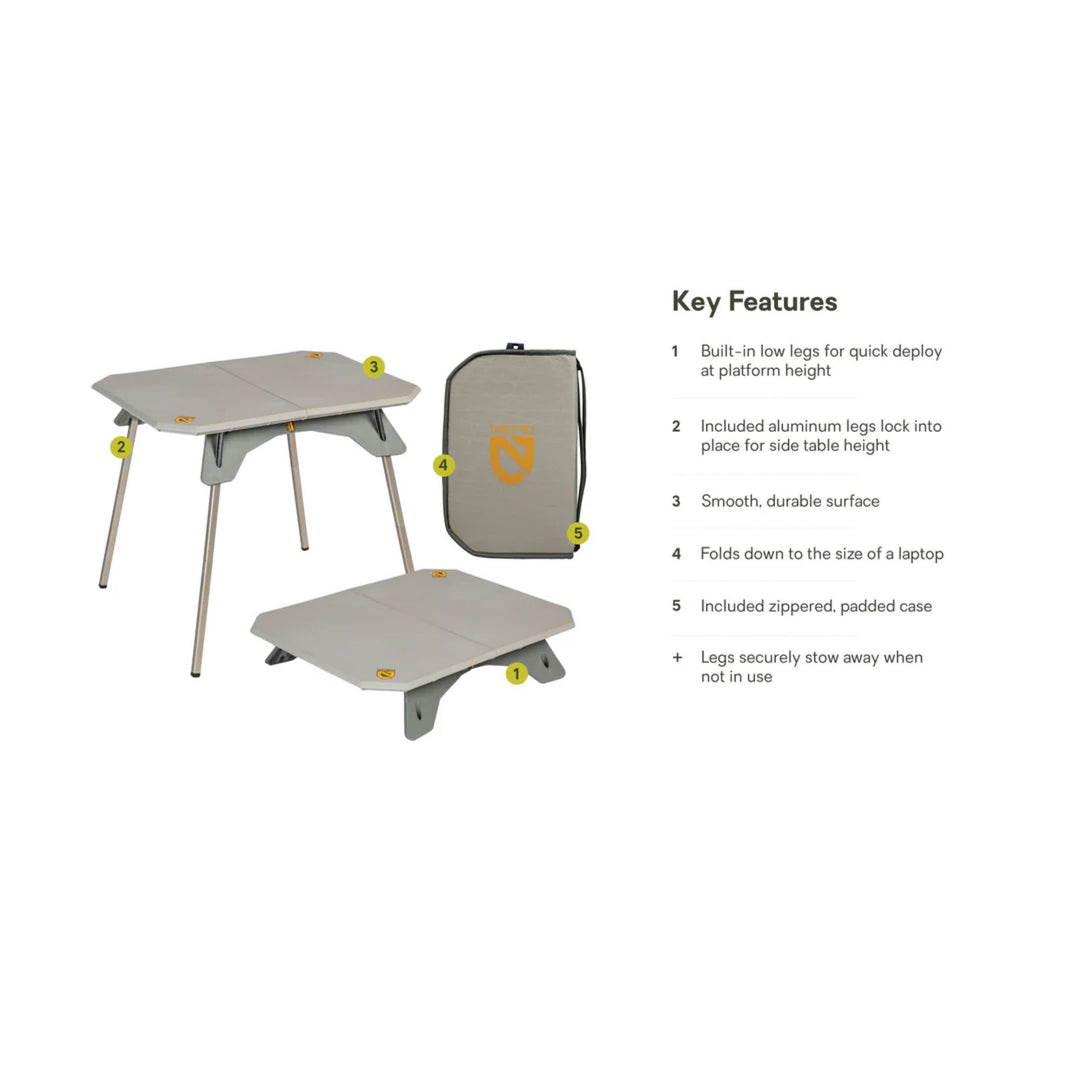 Nemo Moonlander Dual-Height Camp Table