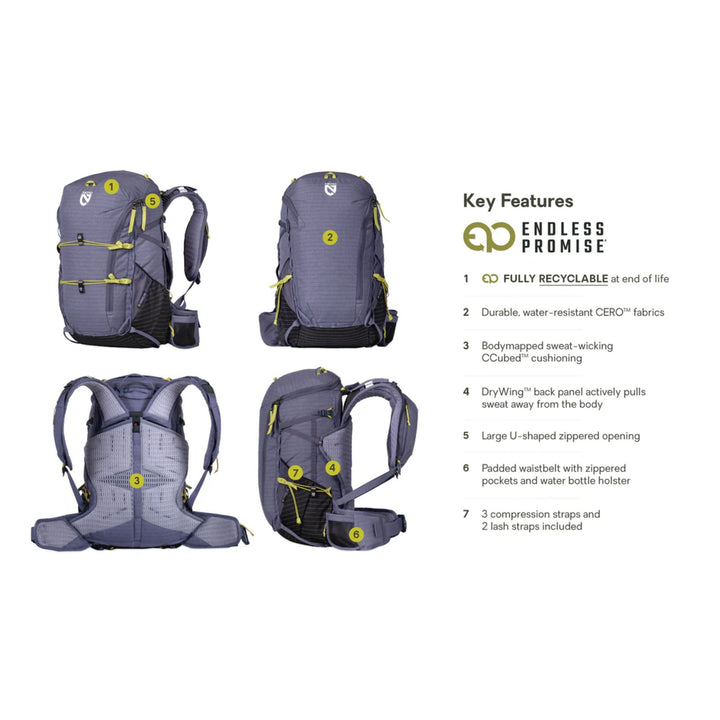 Nemo Persist Women's 30L Endless Promise All-Adventure Backpack