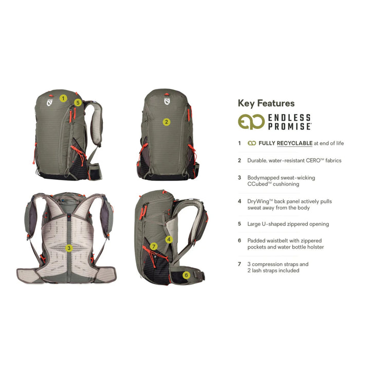 Nemo Persist Men's 30L Endless Promise All-Adventure Backpack