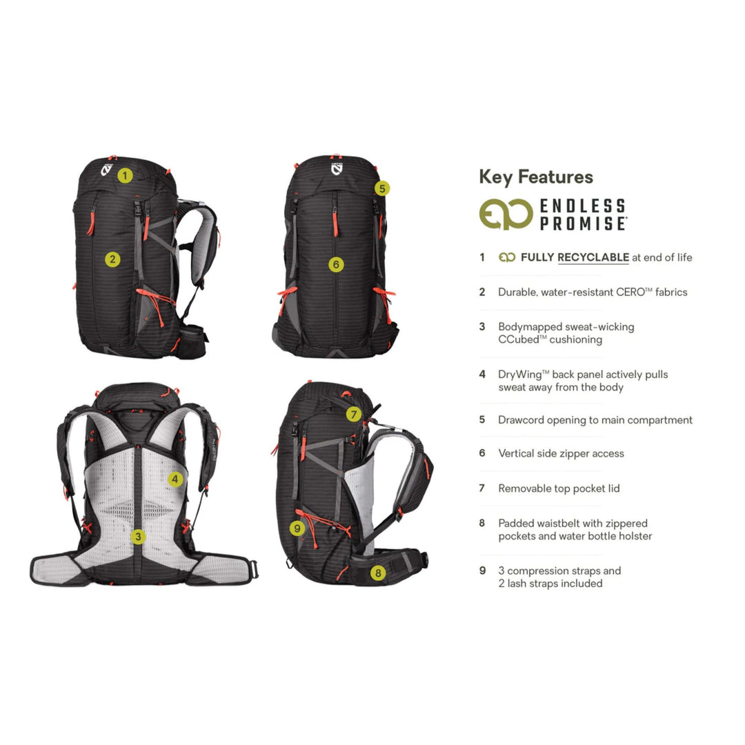 Nemo Persist Men's 45L Endless Promise All-Adventure Backpack
