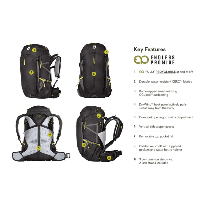 Nemo Persist Women's 45L Endless Promise All-Adventure Backpack