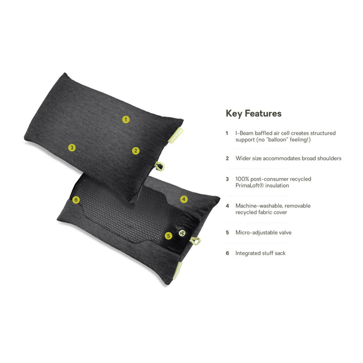 Nemo Fillo Elite Wide Ultralight Backpacking Pillow