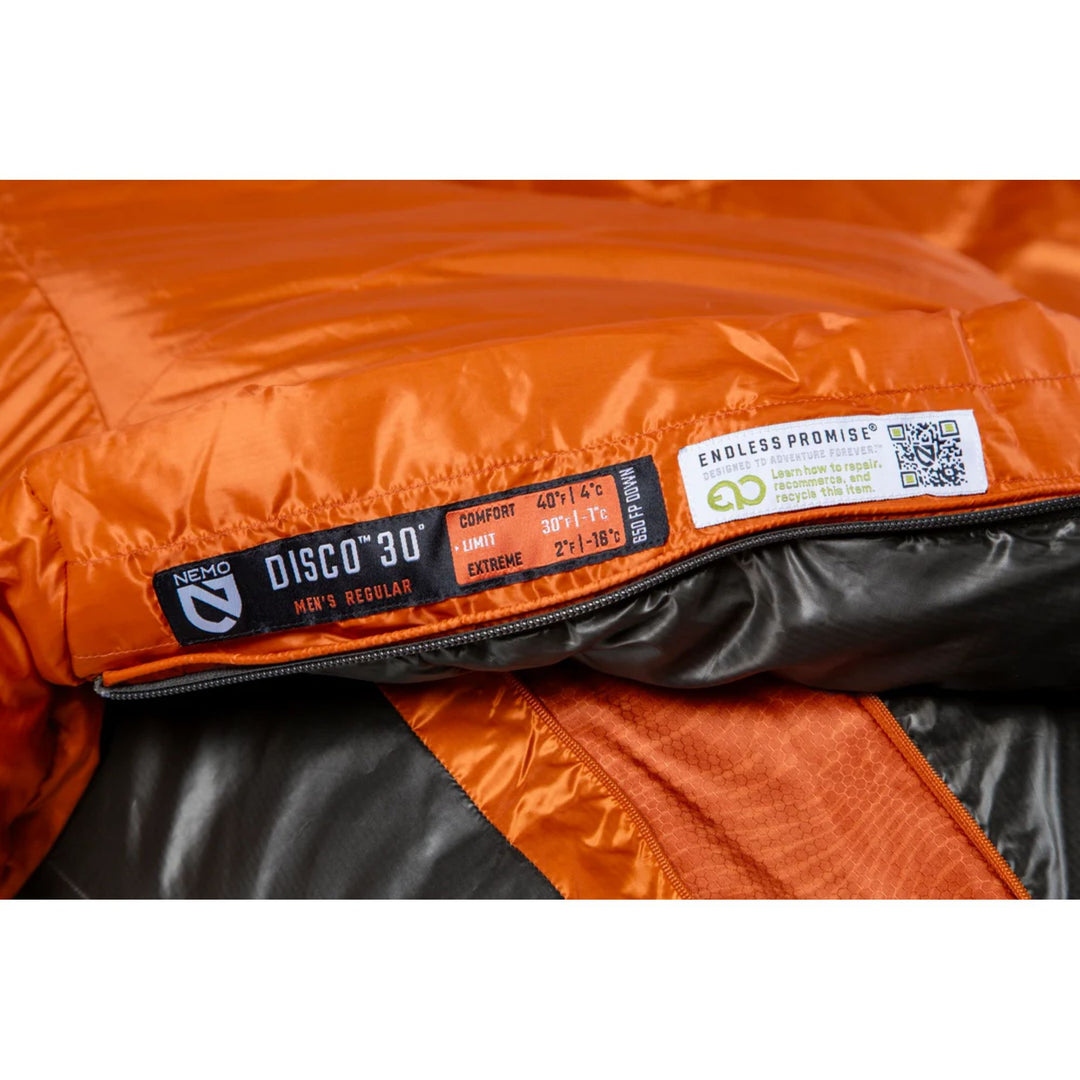 Nemo Men's Disco Endless Promise 30° Down Sleeping Bag
