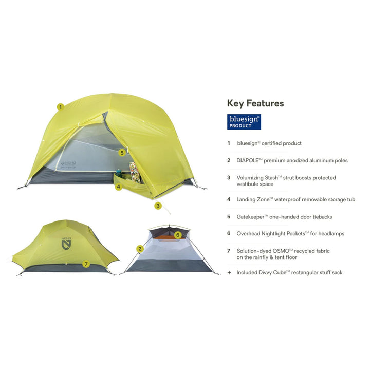 Nemo Dagger OSMO Lightweight Backpacking 3p Tent