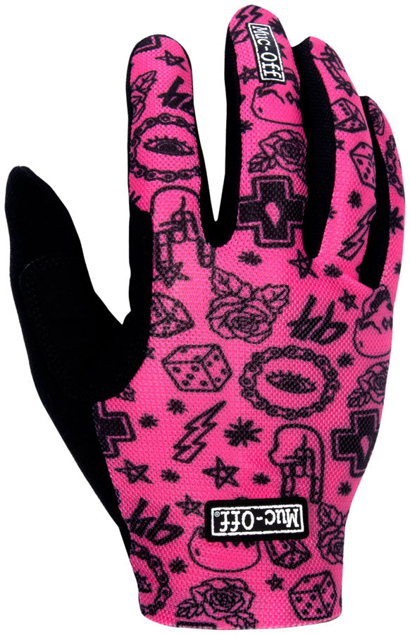 Muc-Off Summer Lightweight Mesh Rider Gloves - Pink Large