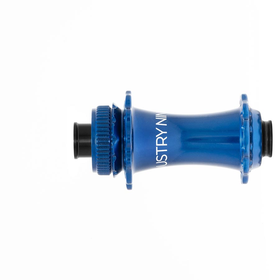 Industry Nine Solix G Classic Front Disc Hub Front 28H 12mm TA 100mm Blue