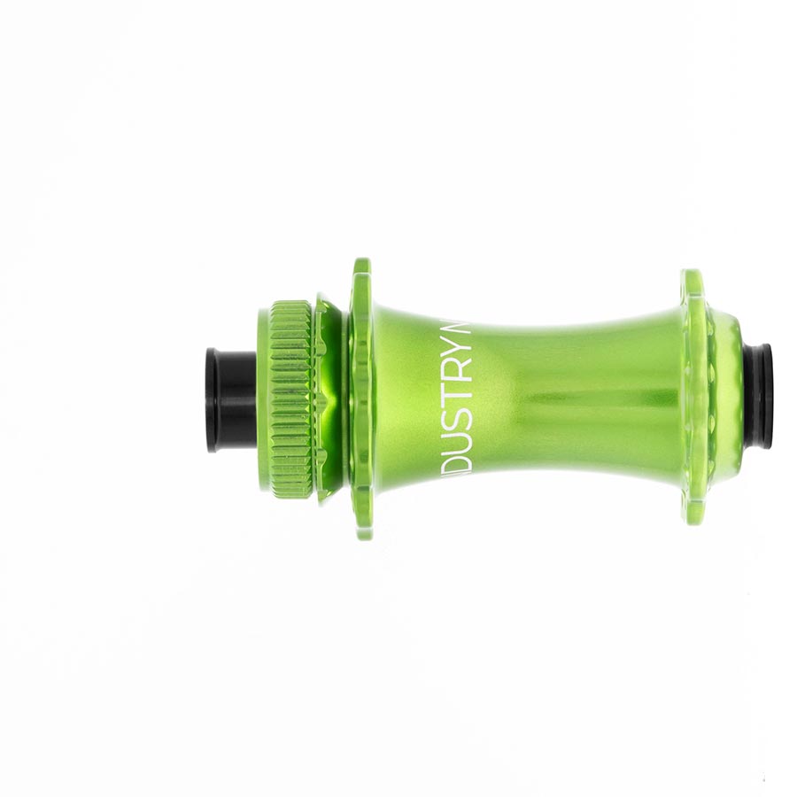 Industry Nine Solix G Classic Front Disc Hub Front 28H 12mm TA 100mm Lime